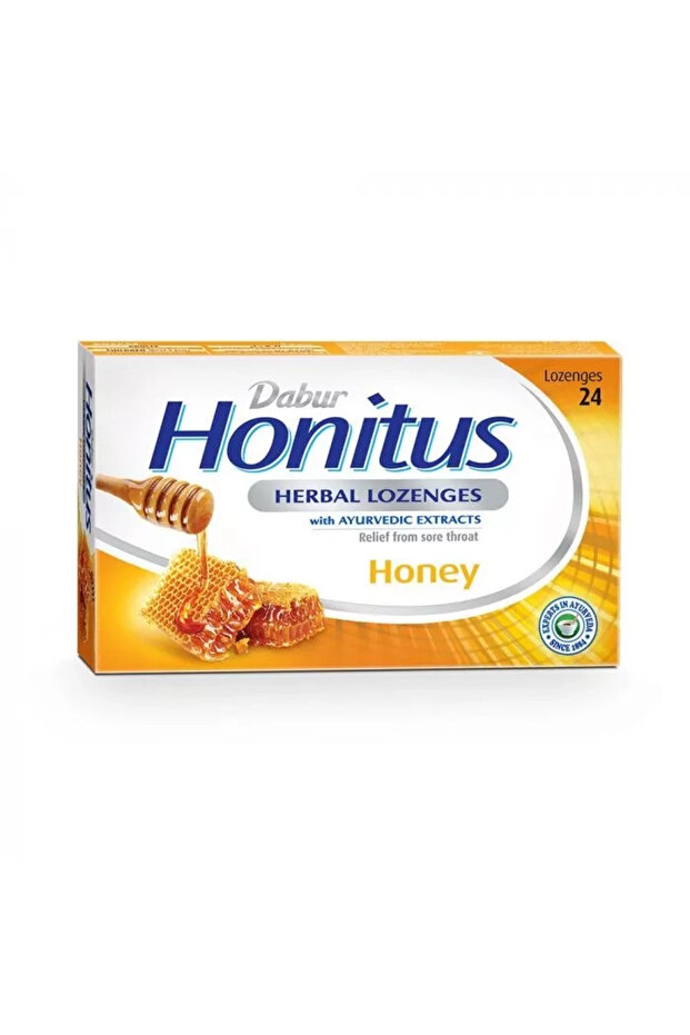 Honitus Herbal Lozenges Honey 24'S