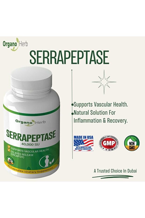 Serrapeptase Capsules 60S