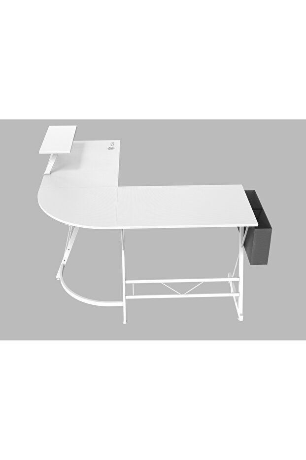 L-Shaped Gaming Desk – Corner Computer Table for Gaming & Office - 6