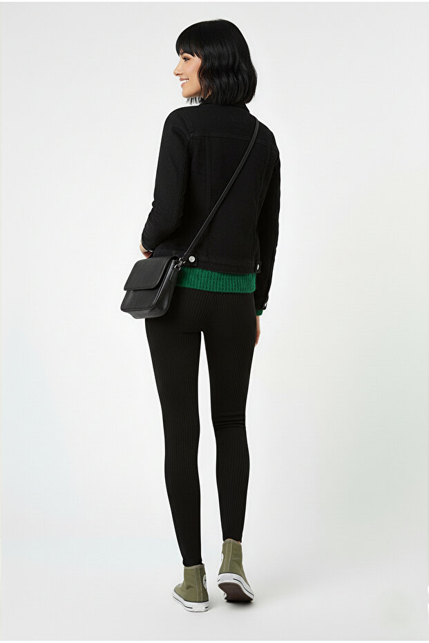 Kadın Triko Tayt - 4