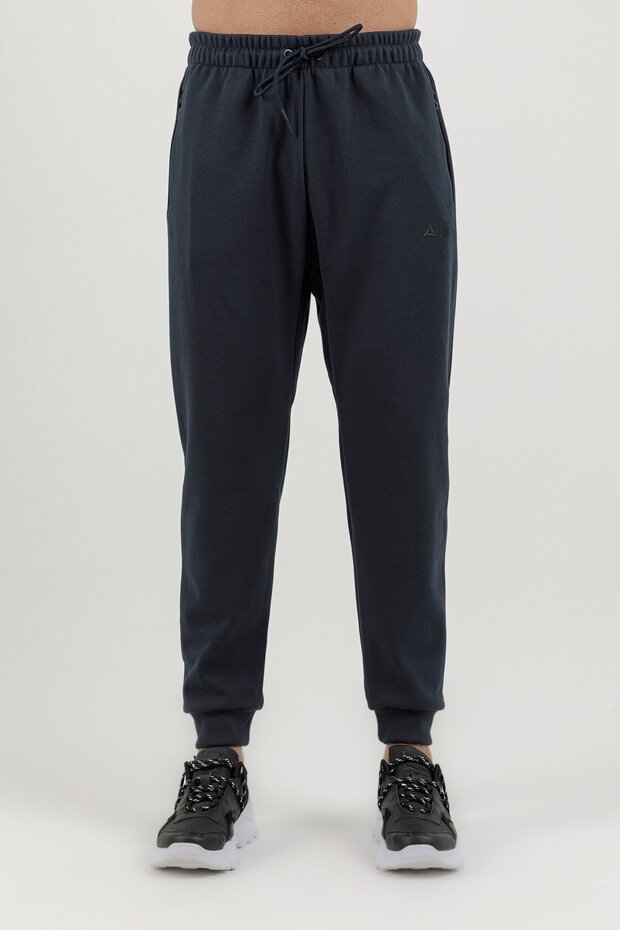 Clubby Ir Zone Men's Ribbed Long Sweatpants Navy Blue