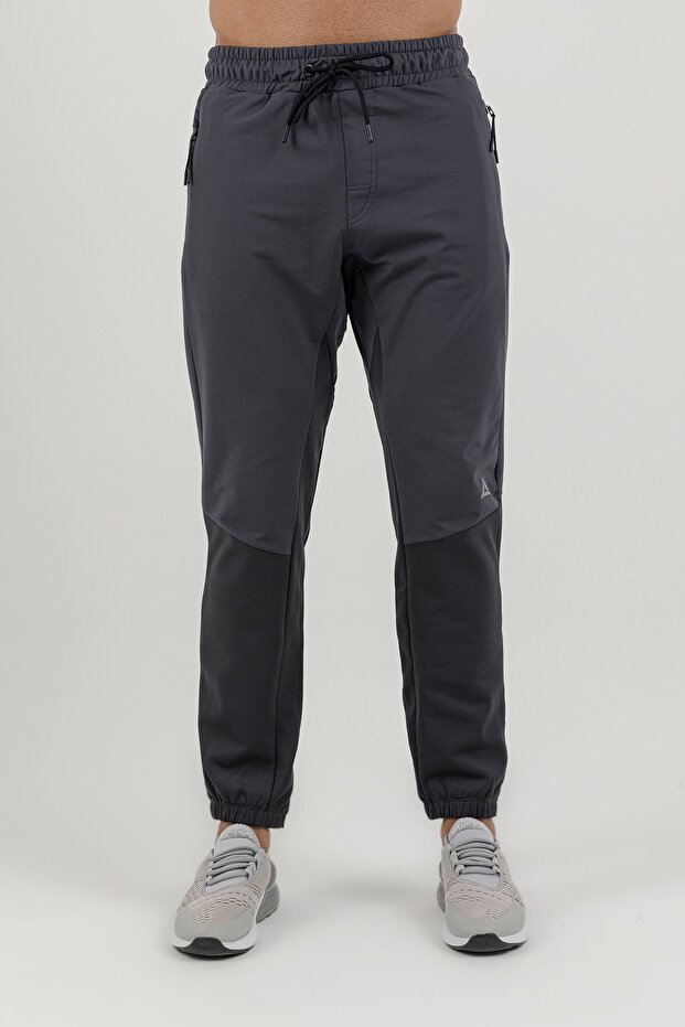 Sportswear Men's Rubber Leggings Sweatpants Titanium