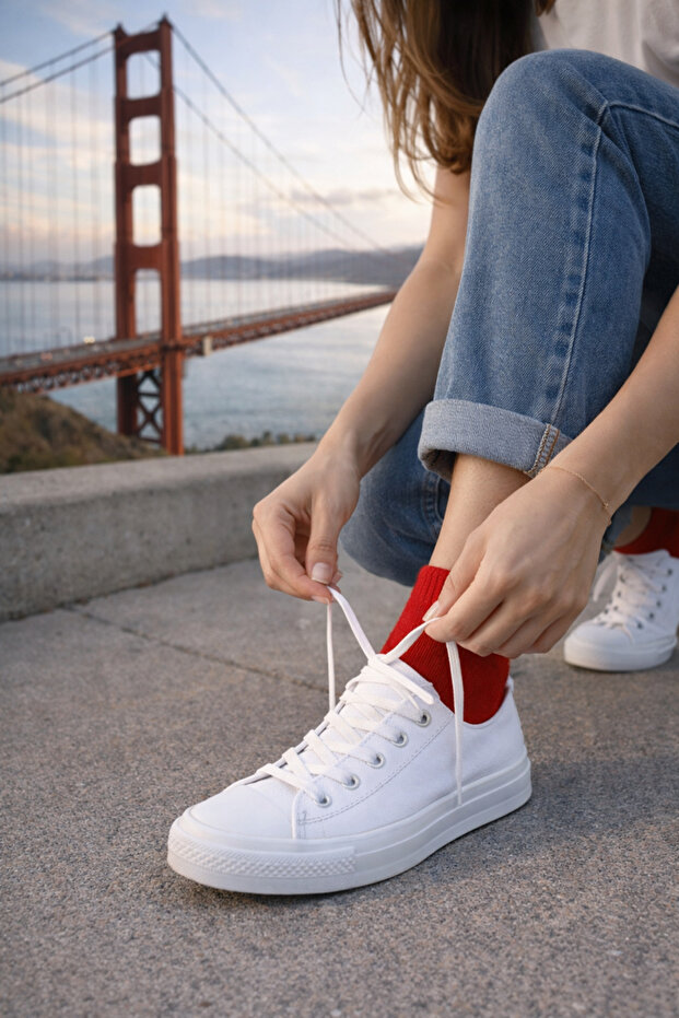 12 ÇİFT BAMBU KADIN ÇORAP - 2