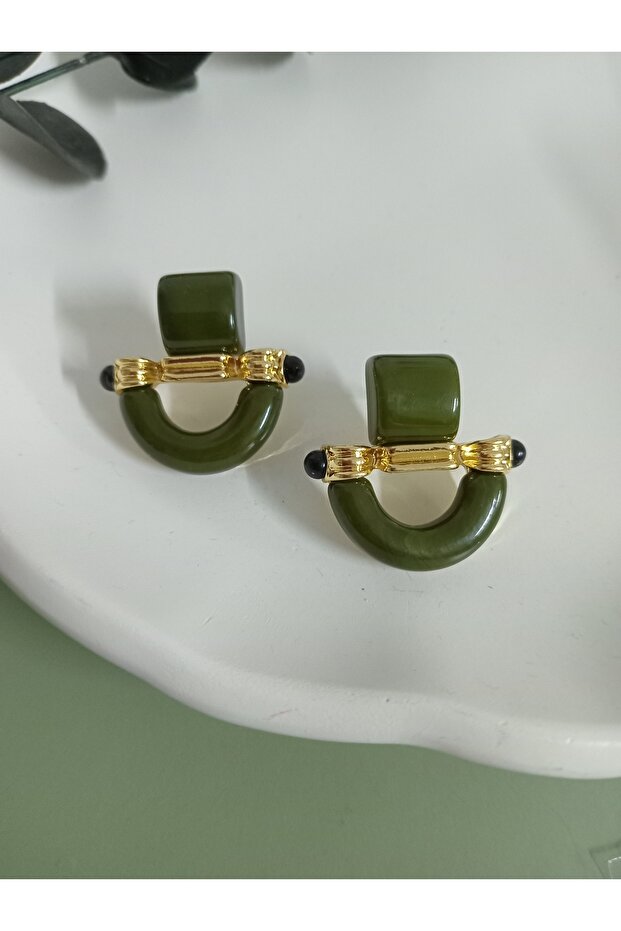 Marka Model, Nefti Yeşil Küpe - 2