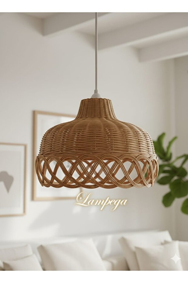 rattan bambu avize - 1