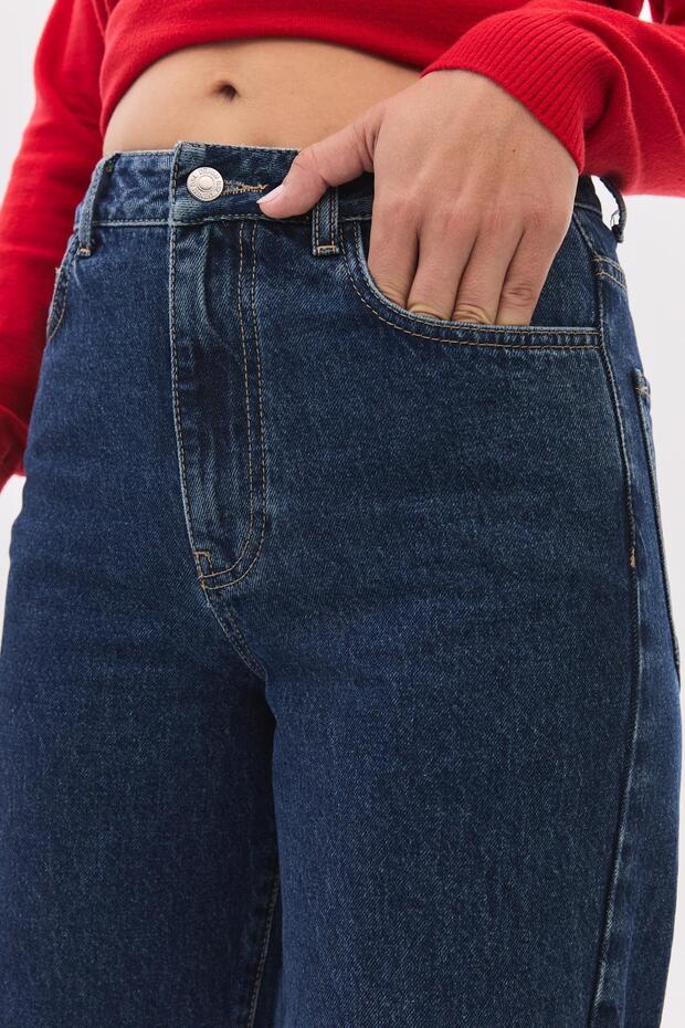 Bol Paça Basic Kot Pantolon - 4