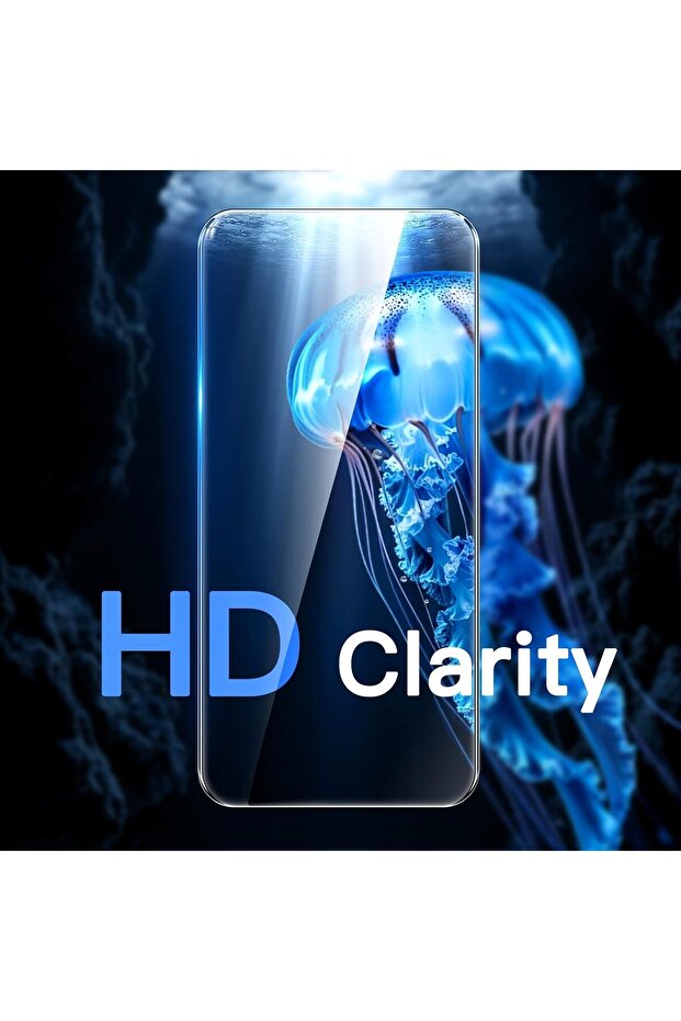 واقي شاشة زجاجي مقوى عالي الحساسية غير قابل للكسر متوافق مع آيفون 16E - 5