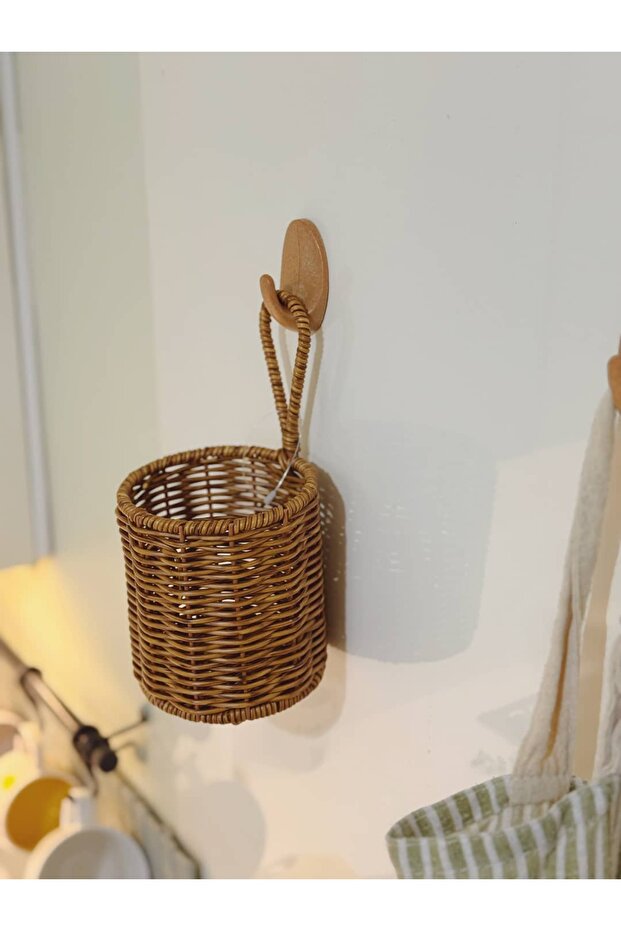 Wall Pocket – Hasır Duvar Sepeti - 1
