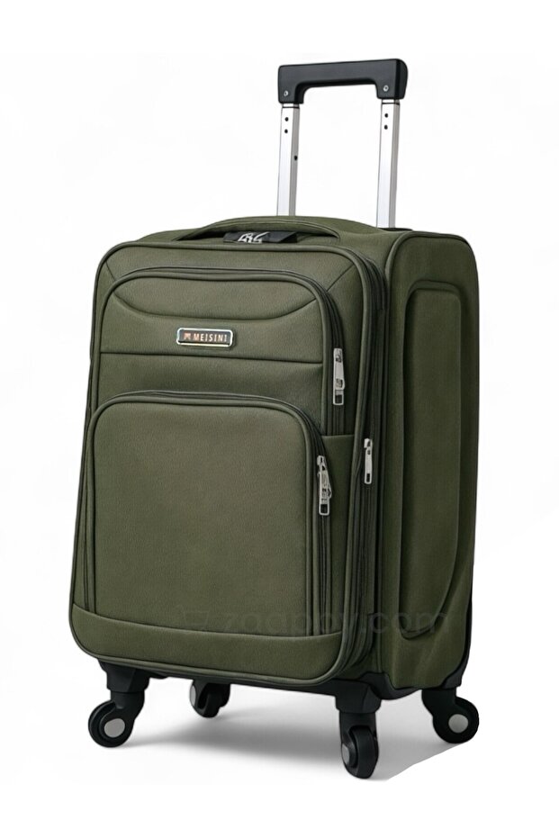 Soft Material 20 Inch(7-10kg) Luggage Lightweight, Secured Lock, 4 Spinner Wheels, Expandable