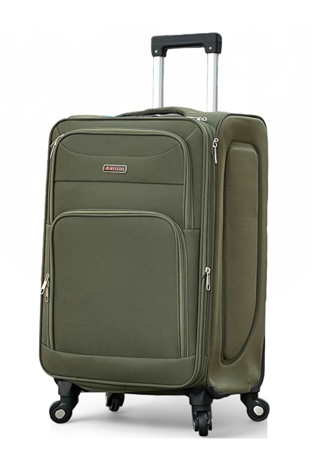 Soft Material 24 Inch(20-25kg) Luggage Lightweight, Secured Lock, 4Spinner Wheels, Expandable