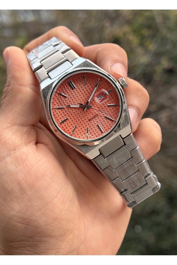 New Season Limited Edition Calendar Function Steel Band Men's Wristwatch