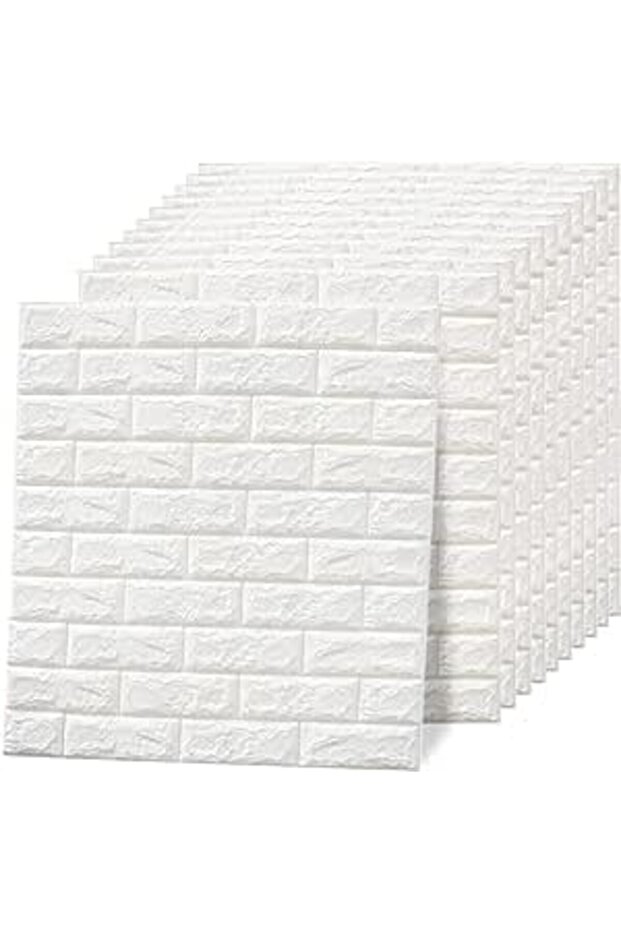 12 قطعة من ألواح الحائط ثلاثية الأبعاد الماسية الشكل المصنوعة من مادة PVC - 2