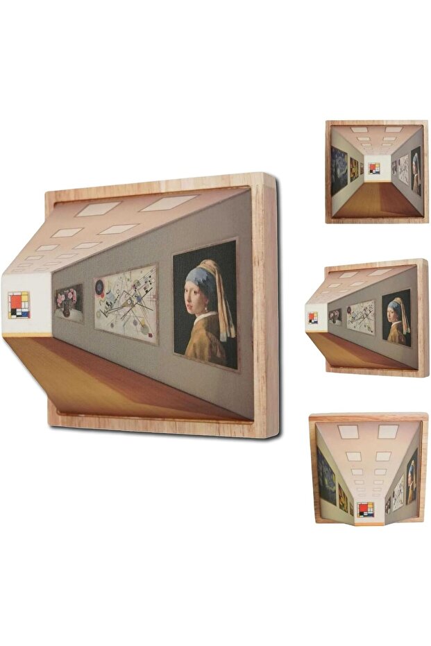 3D Naked Eye Vision Night Light - Creative Wall-Mounted Decorative LED Lamp