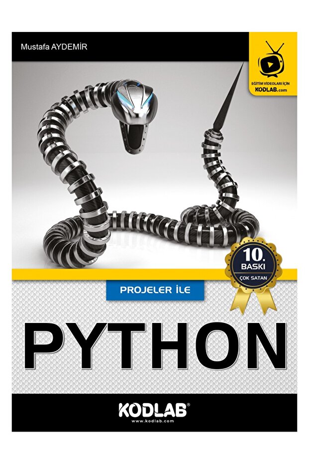 PROJELER İLE PYTHON EĞİTİM KİTABI - 1