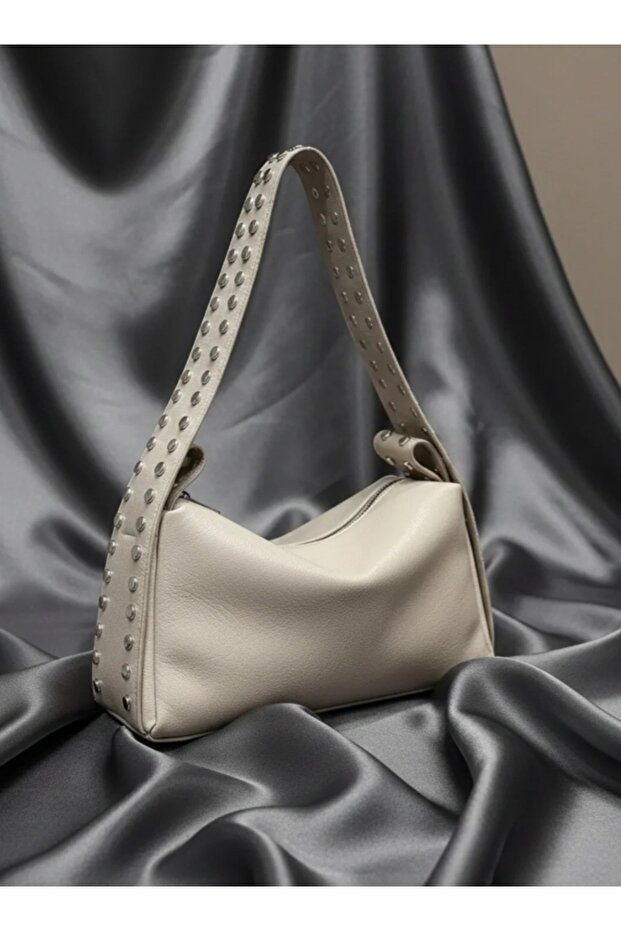 Shoulder Hand Bag Zimba Detail Soft Large Compartment a Quality Baguette Bag