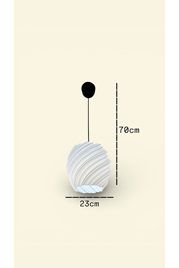 Modern Beyaz Tasarım Sarkıt - 2