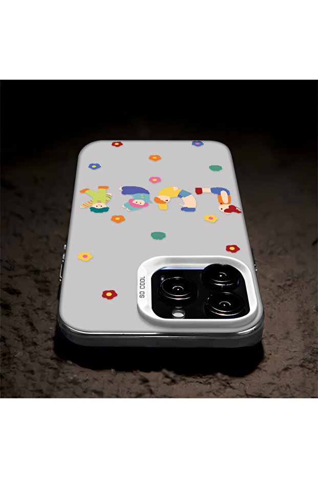 حافظة مضادة للسقوط من السيليكون المتوافقة مع هاتف iPhone 16e بنمط ممتع - 7