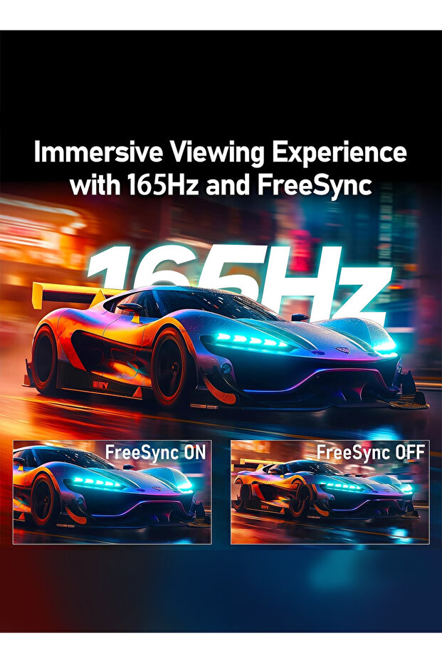 27 Inch Curved Gaming Monitor,QHD 2560 x 1440 Computer Monitor 165Hz,16:9 - 3