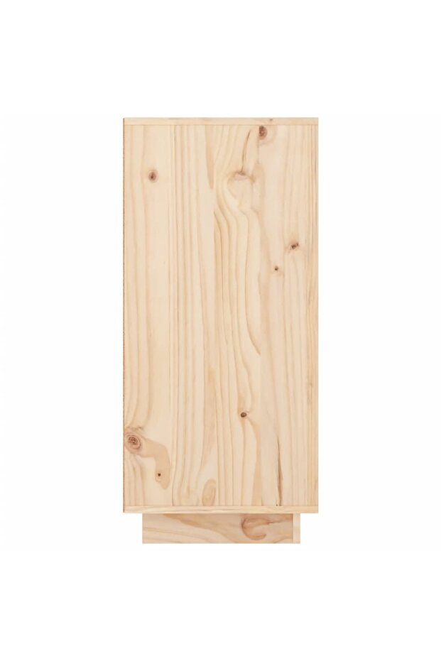 Sideboard 111x34x75 cm Solid Wood Pine - 6