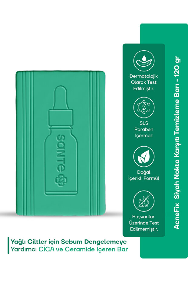مصل Acnefix 3x الفعال المضاد لحب الشباب، صابون حب الشباب المضاد للرؤوس السوداء 120 جرام