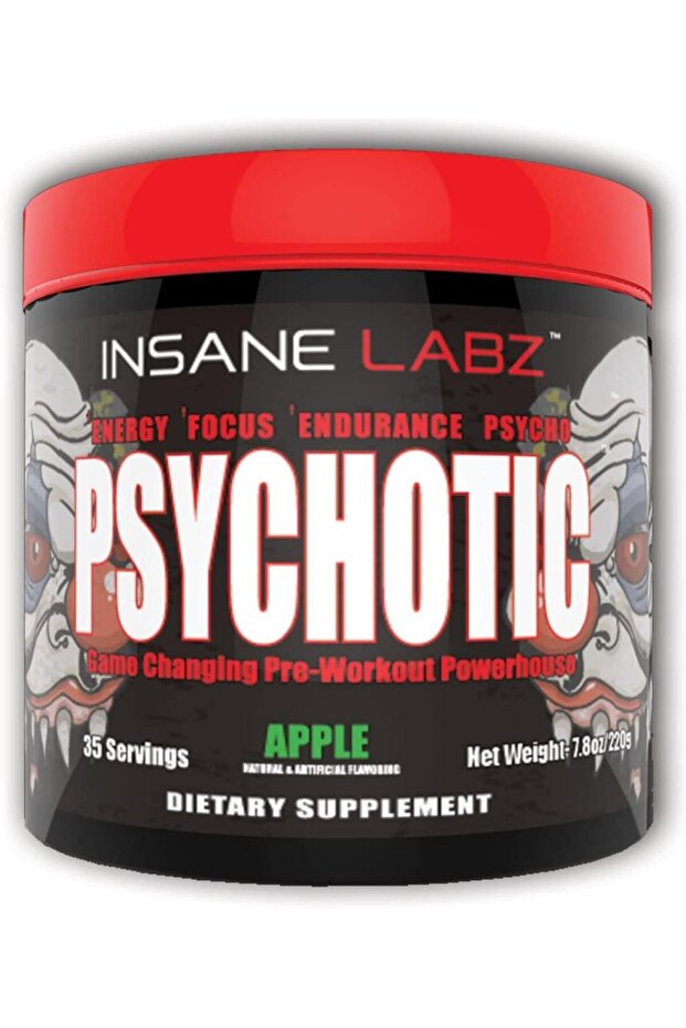 Pre Workout Psychotic 35 Servings Apple