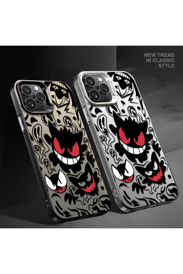 iPhone 16 Compatible Trendy Case Silicone Wrap Acrylic Back Protector - 8