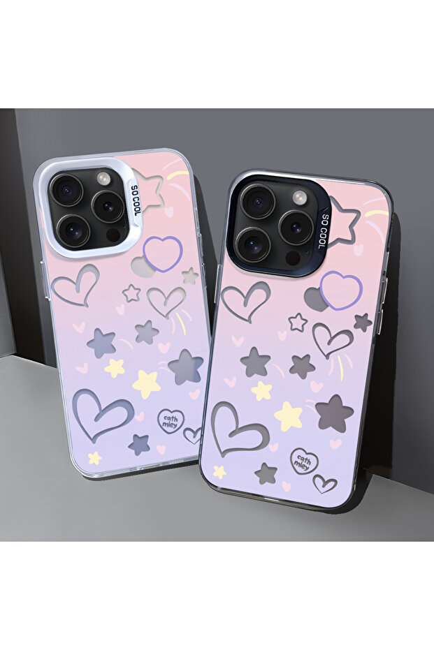 حافظة آيفون 16e المتوافقة مع إنستغرام، حافة سيليكون، خلفية أكريليك واقية - 8