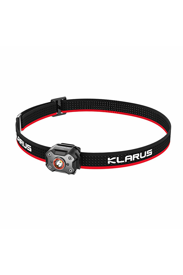 مصباح رأس قابل لإعادة الشحن KLARUS HM3 أبيض بارد، 670 لومن، USB-C، خفيف الوزن، 4 أوضاع، مقاوم للماء IPX5