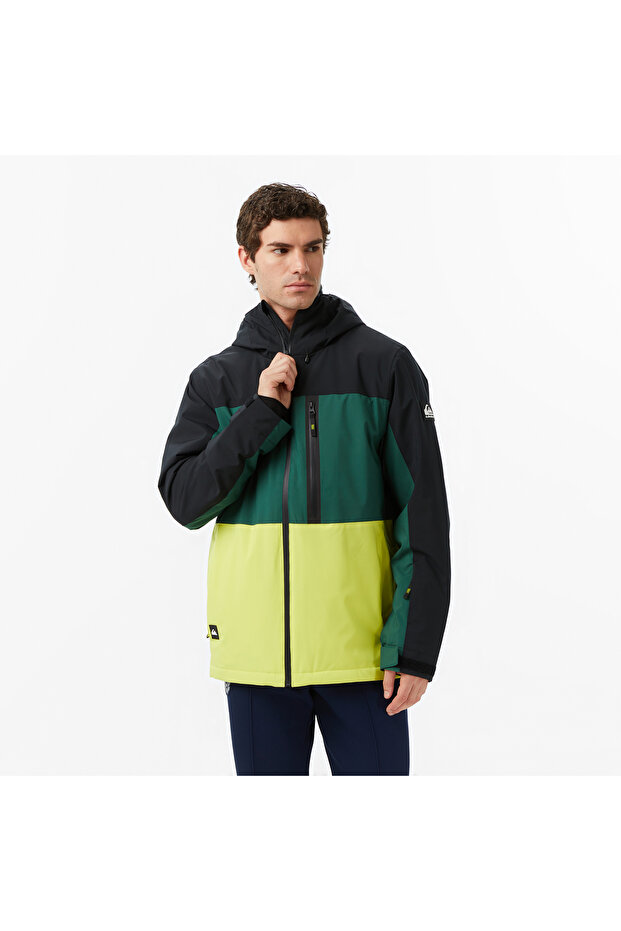 Sycamore Block Men's Black Snowboard Jacket Men's Snowboard Jacket Eqytj03503