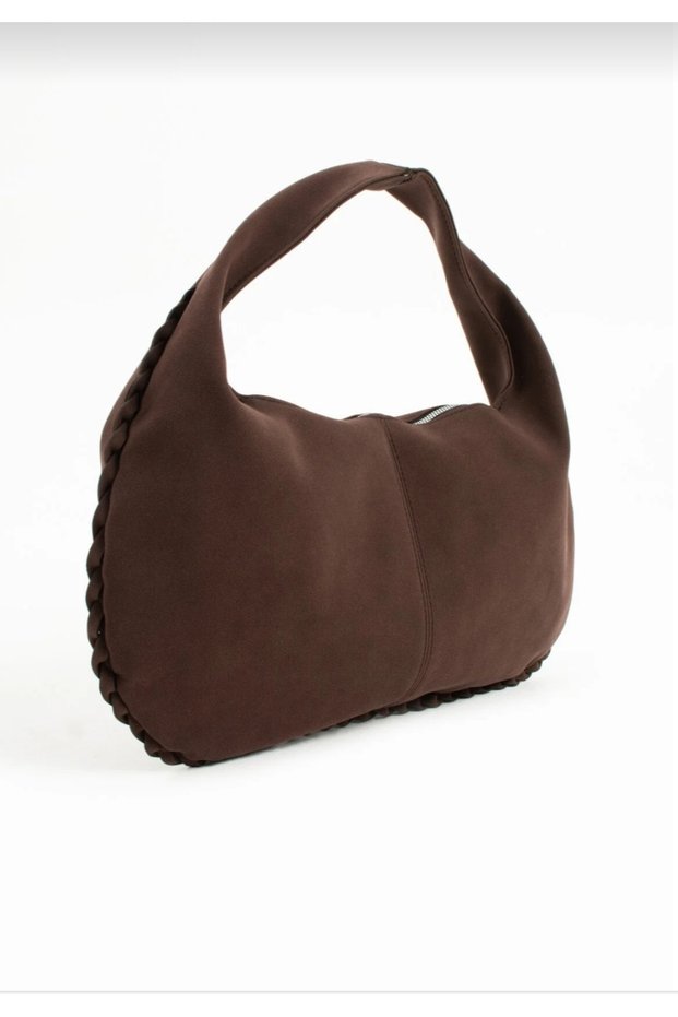 Shoulder Bag Handbag Partik Suede Sport Elegant Baguette Bag