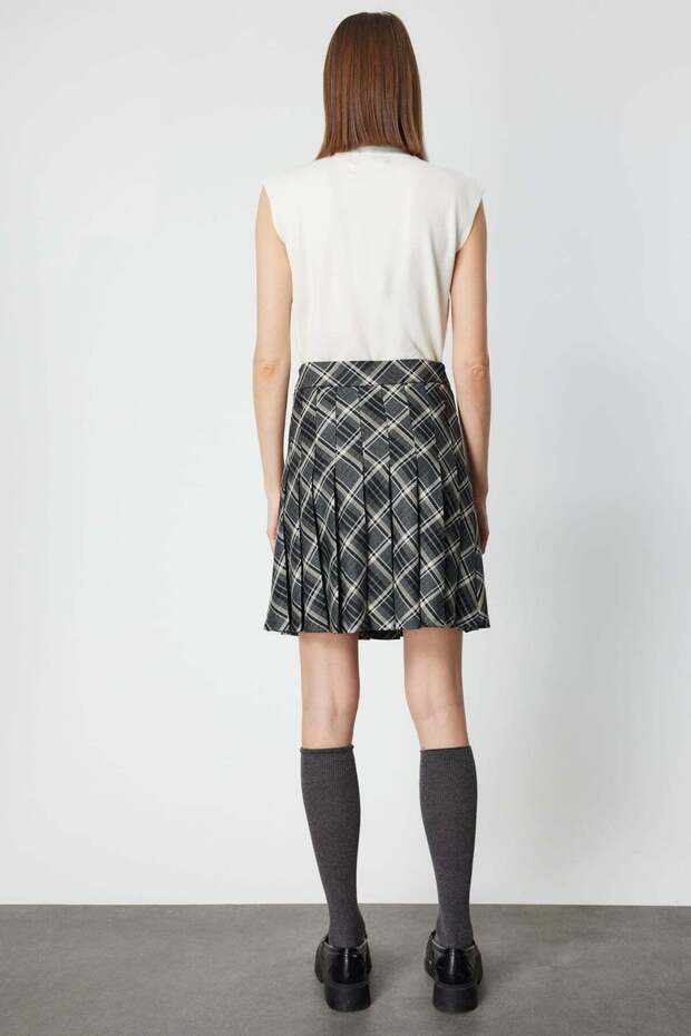 Piliseli Mini Etek - 5