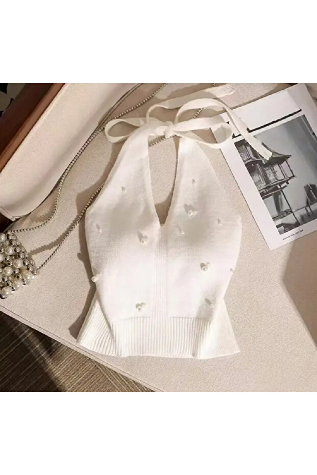 Kadınların Halter Yaka Üstü - 1