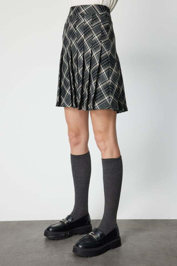 Piliseli Mini Etek - 4