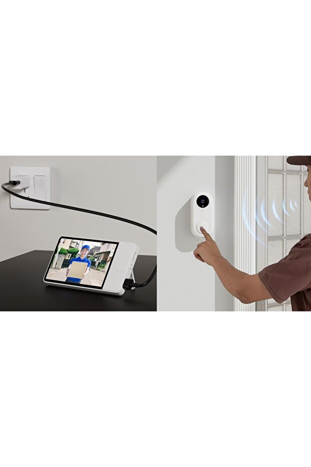 AKILLI KAPI ZİLİ GÖRÜNTÜLÜ MEGAFON - 2