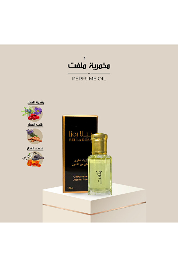 A captivating aromatic oil perfume