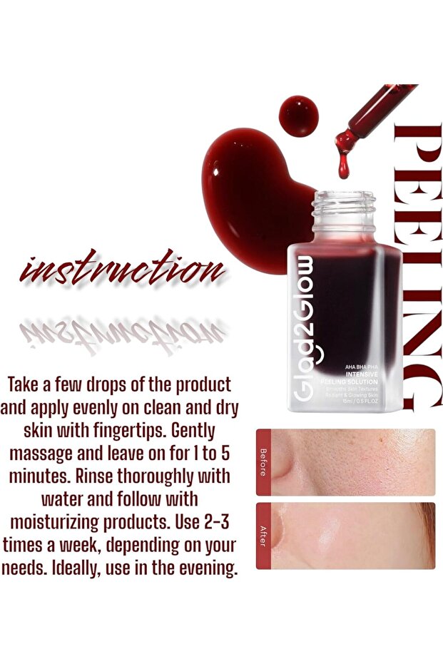 محلول تقشير مكثف AHA BHA PHA 15 مل - 3