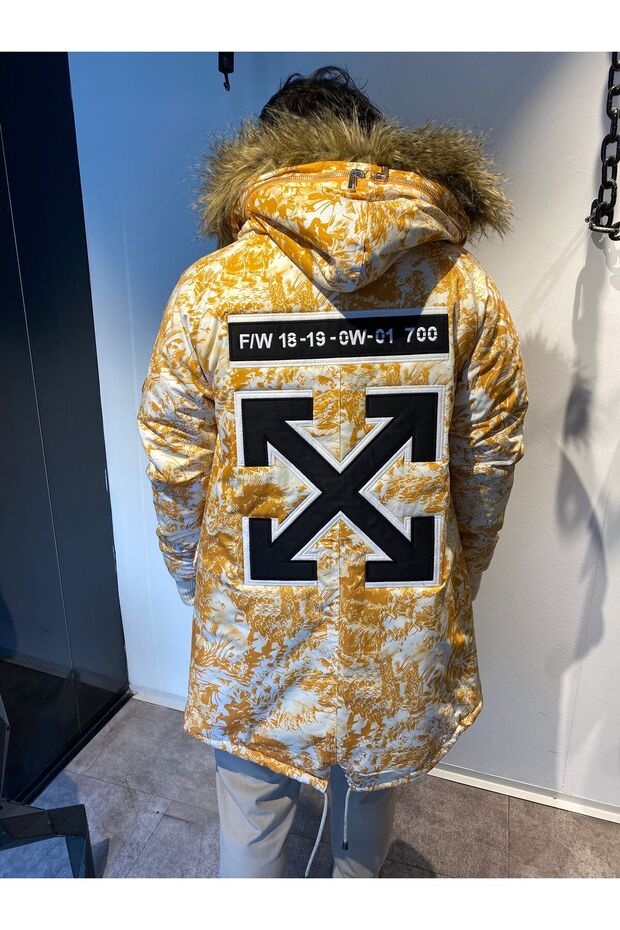 Dağ Desenli Mont - 4