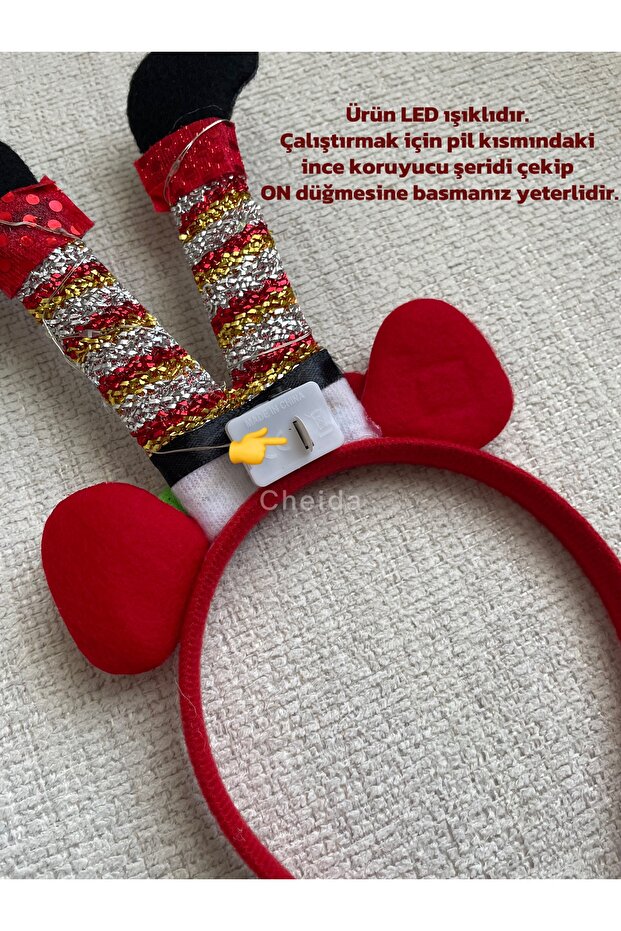 LED Işıklı Yılbaşı Taç - 4