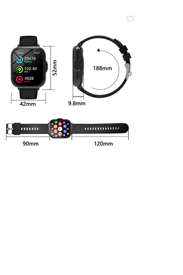 Black Smartwatch - 5