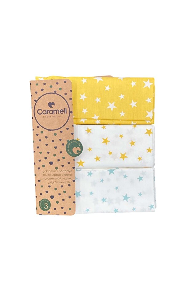 3-Piece Multi-Purpose Blanket 80X90 cm