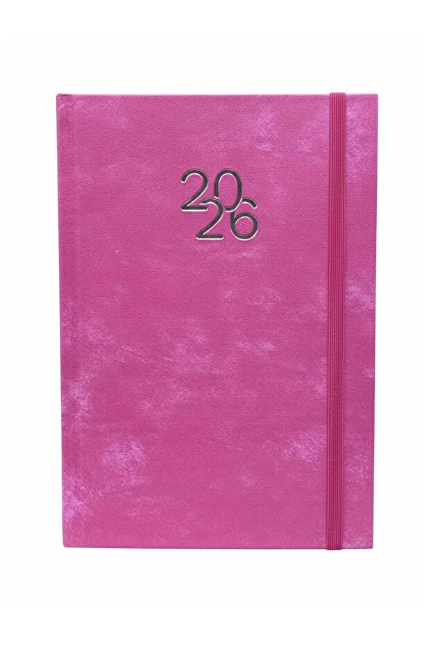 2026 Daily Agenda - Elastic Daily Planner - 14 X 20 cm