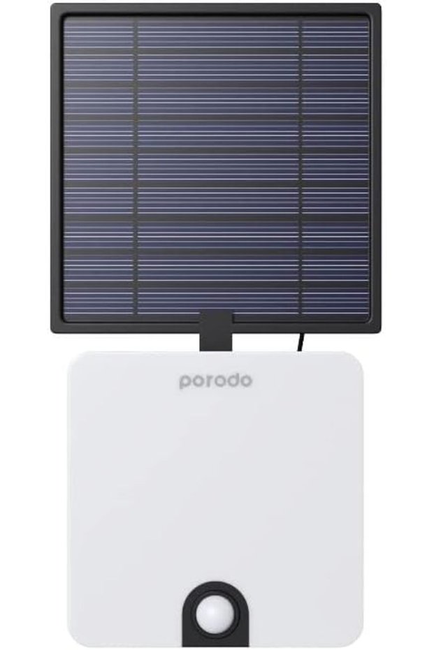 Lifestyle Smart Outdoor Solar Lamp with Built-In Battery 800LM 2000mAh - Black