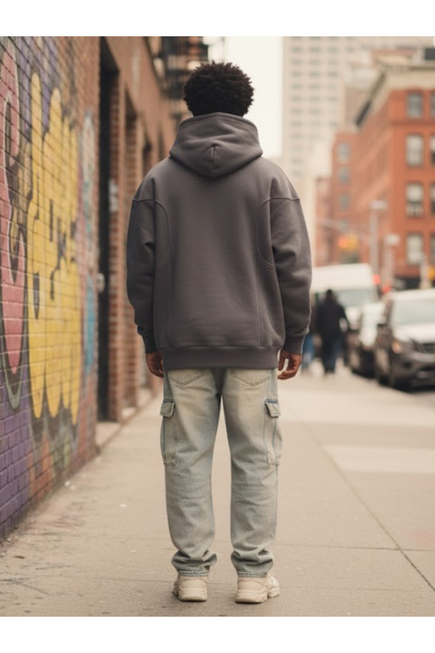 Premium Basic Oversize Sweatshirt - 4