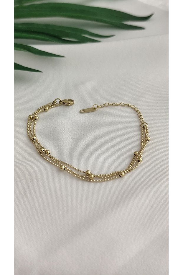 100% Steel Chain Dorica 316L Steel Bracelet Does Not Tarnish or Fade 17+5 cm