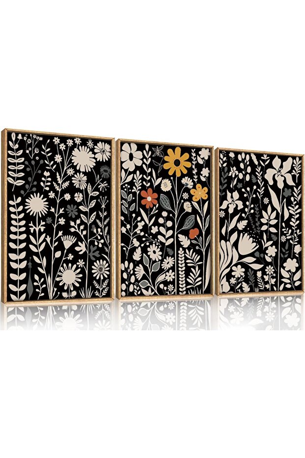 Elegant Abstract Painting Framed Canvas Wall Art Decor 40x60cm