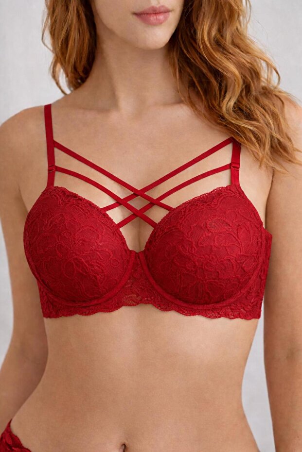 Sütyen Çapraz Askılı Desteksiz - 1