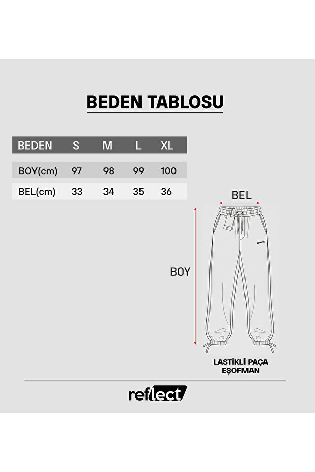 Men's Winter Piped Sweatpants with Adjustable Legs - 8