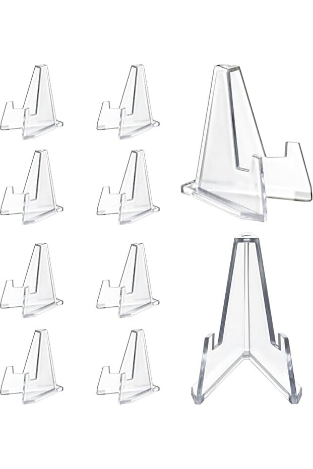 10Pcs Acrylic Display Stands