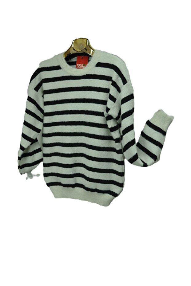New Season Women's Beard-Striped Knitting Blouse