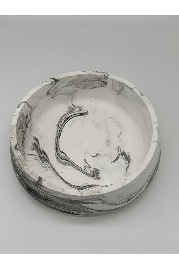 Oval Kase Mermer Görünümlü - 3